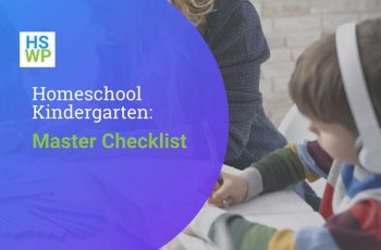 Homeschool Kindergarten Master Checklist
