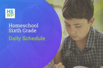 Homeschool Sixth Grade Daily Schedule