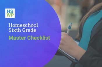 Homeschool Sixth Grade Master Checklist