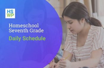 Homeschool Seventh Grade Daily Schedule